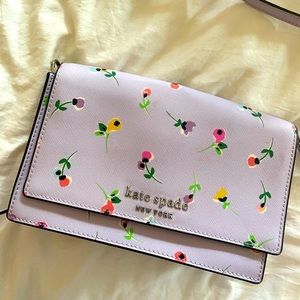Floral Kate Spade Cross Body Bag